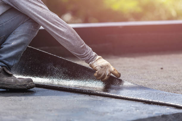 Professional Exterior Waterproofing technician working in Blissfield, OH